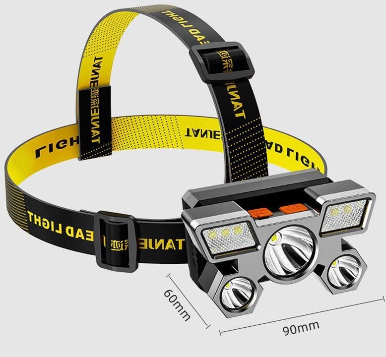 Lampe Frontale Ultra Puissante Warrior Casques Velo France