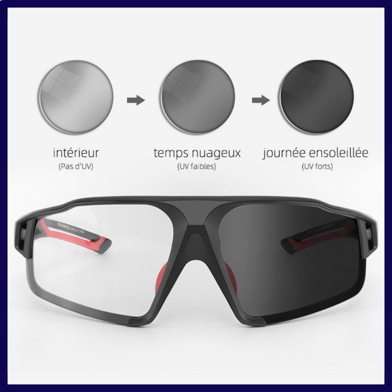 lunette vtt photochromique oakley CEGICAP - Technical View